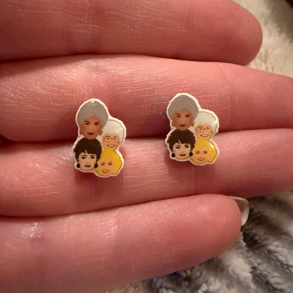 Golden Girls Character Earrings